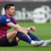 Lewandowski, lesione alla coscia sinistra. Con l’Inter ci sarà?
