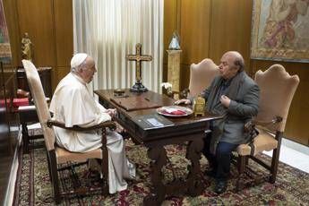 Lino Banfi a Domenica In: “Papa Francesco era mio fratello minore”