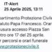Papa Francesco, IT Alert sui telefoni: stupore e spavento tra i cittadini