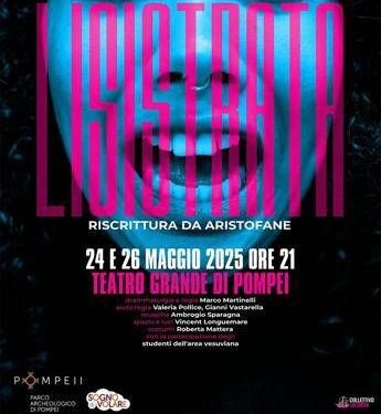 A Pompei la popstar Madonna finanzia ‘Lisistrata’ dei ragazzi