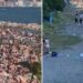 Napoli, assalto alle spiagge: prima la folla, poi i rifiuti – Video