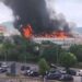 Incendio all’Università della Tuscia, in fiamme il tetto della facoltà di Agraria – Video