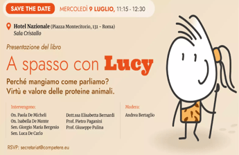 Alimentazione, nel libro ‘A spasso con Lucy’ le virtù e il valore delle proteine animali
