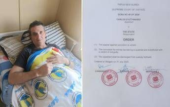 Carlo D’Attanasio liberato in Papua Nuova Guinea, la compagna: “Fine di un incubo”