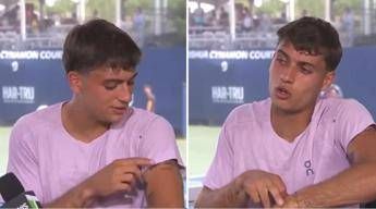 Cobolli, non solo campo: poker di tatuaggi a Washington