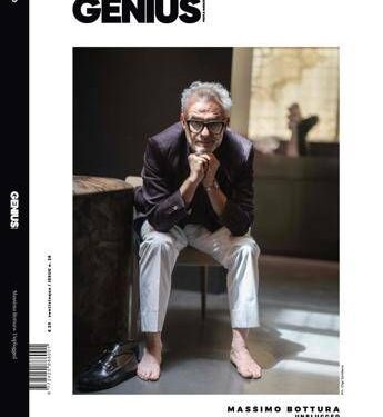 Lo chef Massimo Bottura protagonista della cover story di Genius People Magazine
