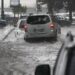 Nubifragio in Campania, bomba d’acqua a Bacoli e strade allagate a Napoli