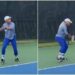Serena Williams di nuovo in campo, che colpi in allenamento