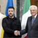 Ucraina, incontro Mattarella-Zelensky: “Pieno sostegno Italia a Kiev”