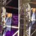 Al Bano versione Spiderman, a 82 anni si arrampica sul palco – Il video