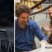 Carlo Conti sparisce…nel tramonto, l’ironia della moglie Francesca e di Pieraccioni