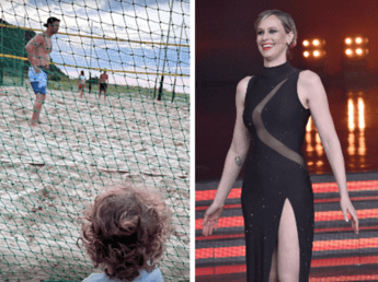 Pellegrini, Matilde guarda papà Matteo giocare in spiaggia: l’orgoglio di Federica