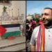Prete ‘no global’ espone bandiera palestinese sull’altare: “Vangelo ci dice di schierarci”