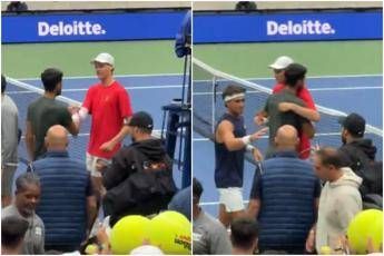 Sinner, allenamento a New York e abbraccio con… Alcaraz