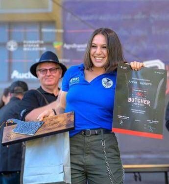 Anna Moretti dal Valdarno porta la macelleria italiana sul tetto del mondo