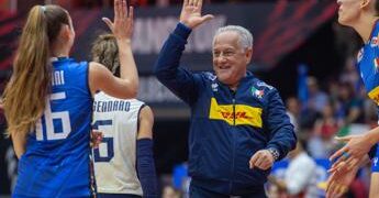 Europei, l’Italvolley travolge 3-0 il Montenegro e resta a punteggio pieno nella Pool D