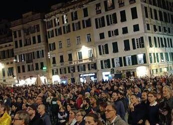 Genova, decine di migliaia di persone al corteo pro Gaza