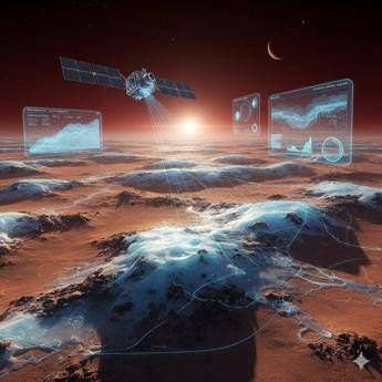 Ghiaccio “attivo” su Marte, i dati INGV svelano fenomeni glaciali recenti