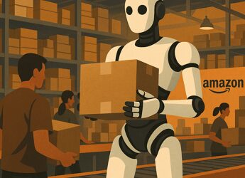 Amazon verso un futuro automatizzato: 600.000 posti di lavoro umani a rischio