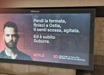 “Finisci a Ostia ed è subito Suburra”: la pubblicità Netflix scatena le polemiche