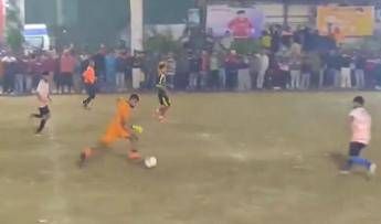 India, il clamoroso gol del portiere come in… ‘Holly e Benji’