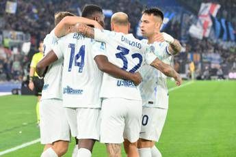 Roma-Inter 0-1, gol di Bonny e nerazzurri in vetta con giallorossi e Napoli