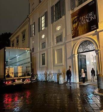 ‘Tesori dei Faraoni’ alle Scuderie del Quirinale a Roma