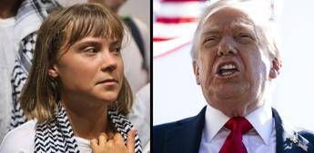 Trump contro Greta Thunberg, l’attivista risponde: “Gestione della rabbia? Ne soffre anche lei…”