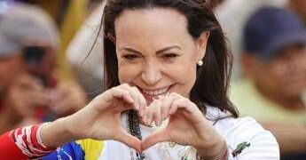 Venezuela, Machado vola a Washington, missione ‘far cambiare idea a Trump’