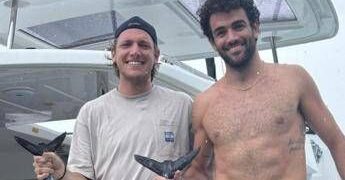 Berrettini, giornata di pesca alle Maldive e auguri social al fratello Jacopo