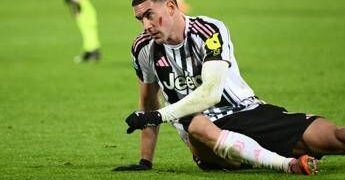 Juventus, infortunio per Vlahovic: “Mi sono fatto molto male”