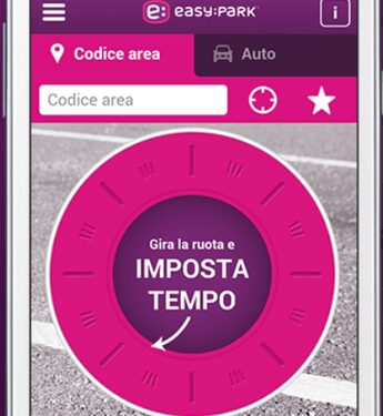 L’app EasyPark è ora attiva in