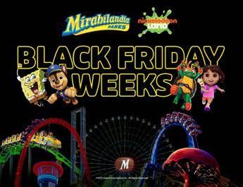 Mirabilandia, al via le ‘Black friday weeks’