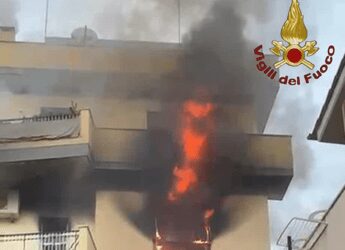 Roma, incendio in appartamento in via Battistini: nessun ferito