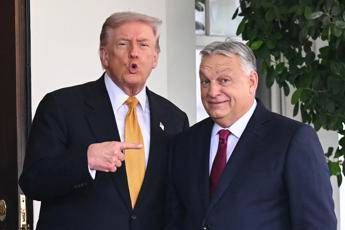 Trump accoglie Orban alla Casa Bianca: “Incontro con Putin? C’è sempre una possibilità”