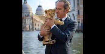 Veneto, Zaia lancia la sua campagna elettorale social con un leoncino creato dall’AI