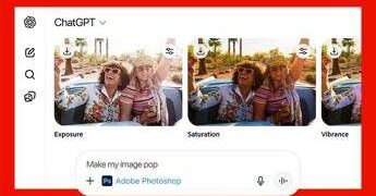 Adobe porta Photoshop e Acrobat gratis su ChatGPT