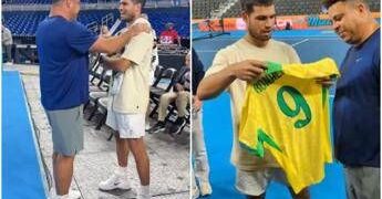 Alcaraz, allenamento speciale a Miami… con Ronaldo