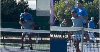 Alcaraz vince, Cobolli ‘paga’ la penitenza in allenamento