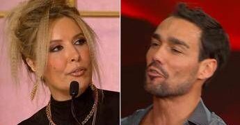 Ballando, Lucarelli ‘punzecchia’ Fognini e lui risponde: “Dobbiamo litigare?”