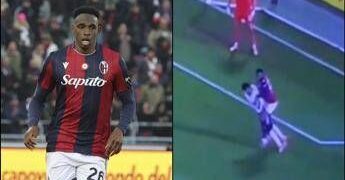 Bologna-Juve, Lucumì sbatte a terra Conceicao in area ma l’arbitro non fischia