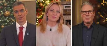‘Buon Natale’, gli auguri dei leader: dalle foto di Trump al presepe di Meloni, Sanchez ‘inclusivo’