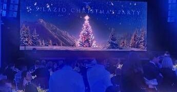 Da Barachini ad Anna Falchi, 500 ospiti per il Christmas Party della Lazio
