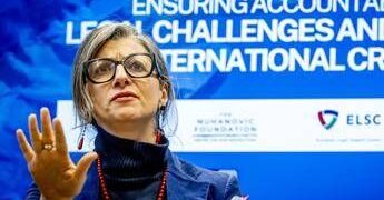 Gaza, Il Tempo: “Nel 2022 Albanese a conferenza con il gotha di Hamas”