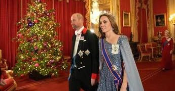 Gran galà a Windsor per il presidente tedesco Steinmeier, ma a brillare è Kate