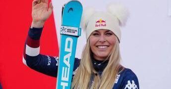 Lindsey Vonn trionfa nella discesa di St Moritz, Goggia quarta