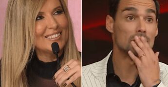 Lucarelli scambia Magnini con Fognini, Fabio la chiama “amore mio”: lapsus incrociati a Ballando