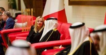 Meloni in Bahrein, oggi vertice e bilaterali per la presidente del Consiglio