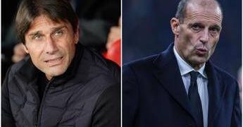 Napoli-Milan, nervosismo in panchina: niente stretta di mano tra Conte e Allegri