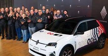 Renault 5 E-Tech Electric: a Douai quota 100.000 unità prodotte